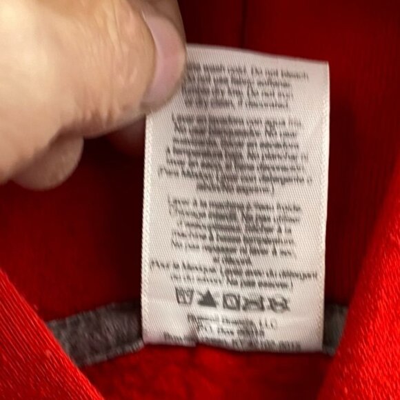 Russell Athletic Boys Dynamite Volleyball Hoodie Sweatshirt Youth XL Red Pullove - Picture 7 of 10